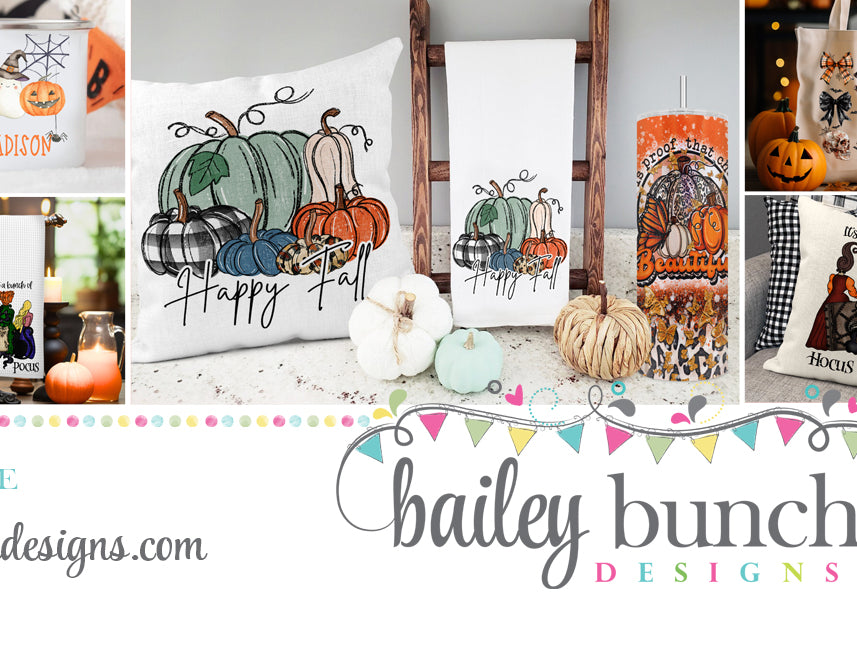 Spook-tacular Halloween Merch: Unveil Your Inner Ghoul with Bailey Bunch Designs!