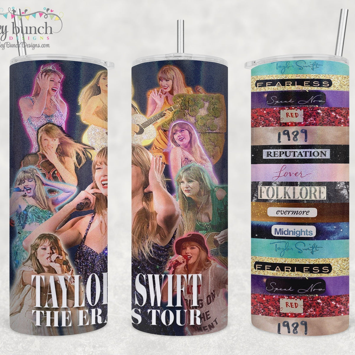 Taylor Swift Eras Tour Shimmer Glitter Tumbler TUMBERAS60520 Bailey