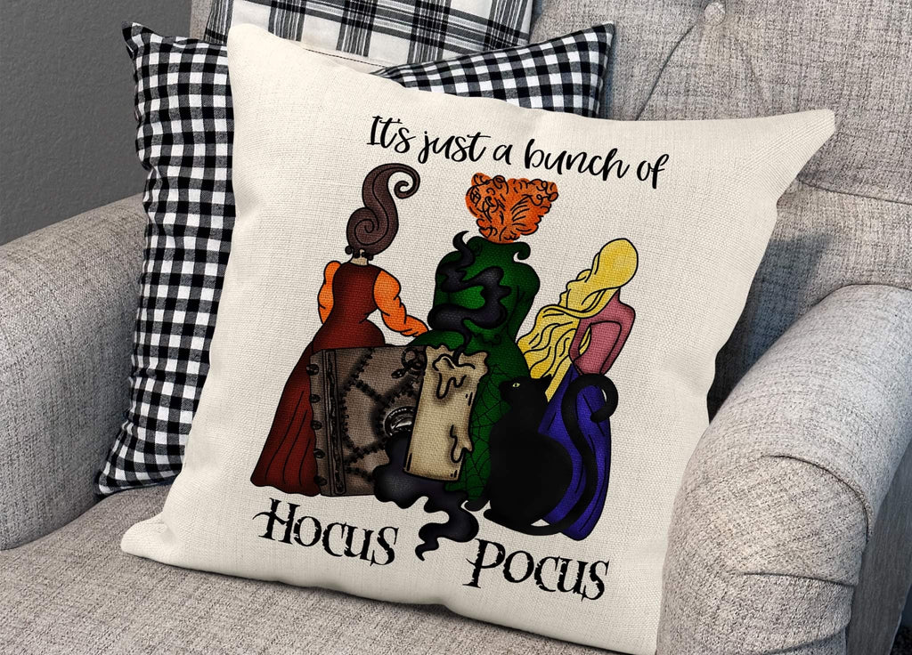 Hocus Pocus Witches Halloween THROW PILLOW PILLOWWITCHES0520