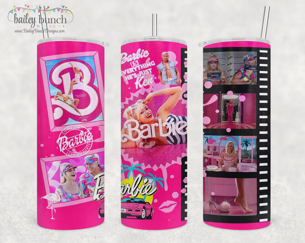 Barbie Movie Shimmer Glitter Tumbler TUMBMOVIE0520