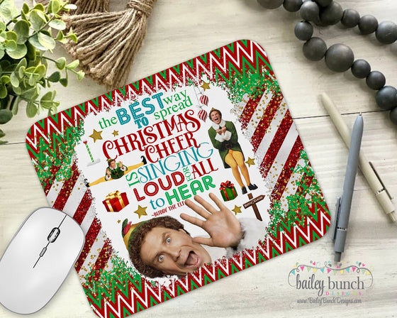 Buddy the Elf Christmas Mouse Pad MOUSEBUD10520