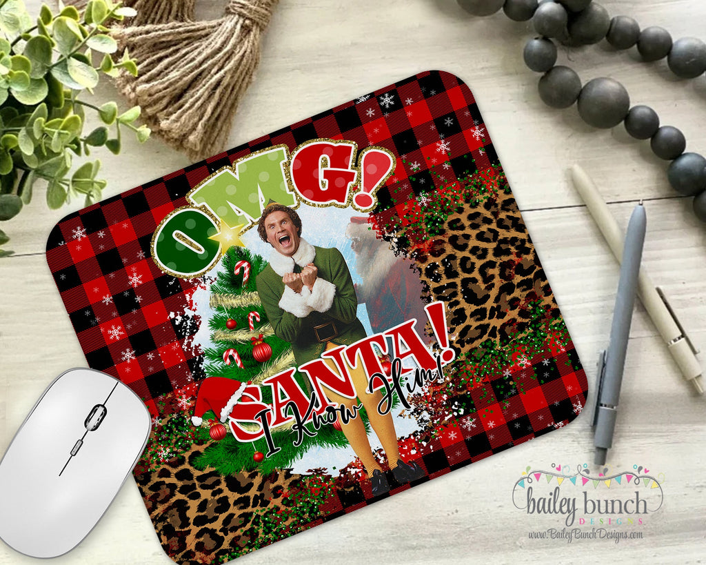 Buddy the Elf Christmas Mouse Pad MOUSEBUD30520