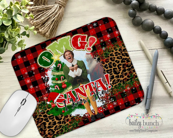 Buddy the Elf Christmas Mouse Pad MOUSEBUD30520