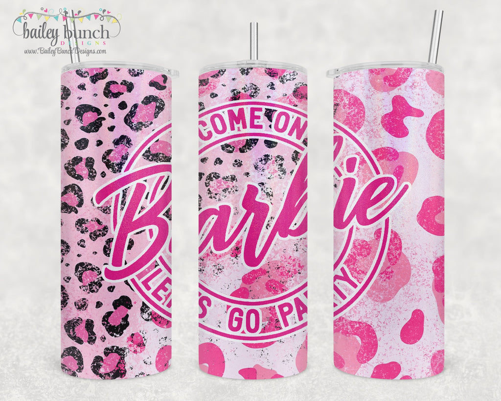 Barbie Shimmer Glitter Tumbler PARTY TUMBBARBIC0520