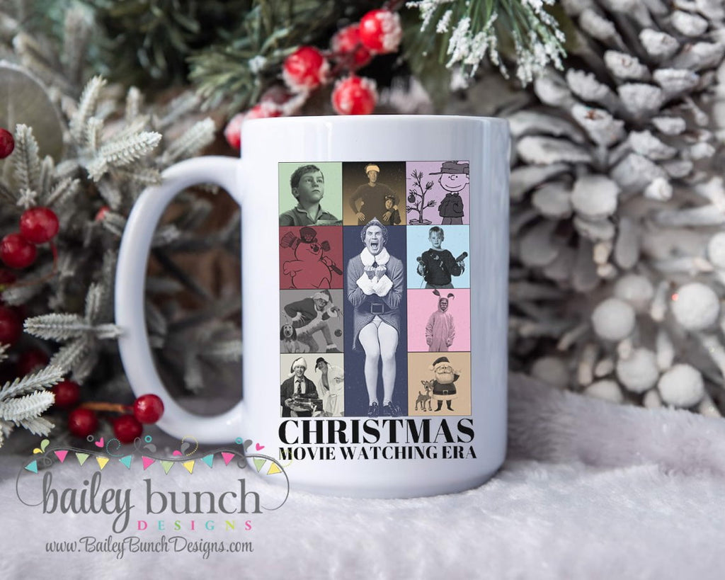 Christmas Movie Watching ERA Mug Coffee Mug MUGERA0520