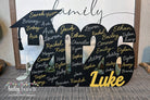 Personalized Class of 2026 graduation guest book sign with graduate name.