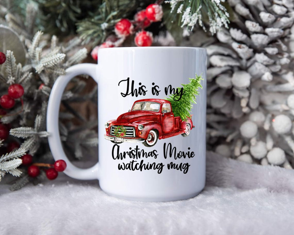 Christmas Movie Watching Mug Coffee Mug MUGMOVIE0520