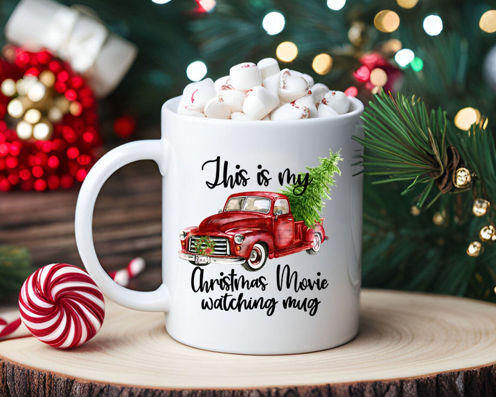 Christmas Movie Watching Mug Coffee Mug MUGMOVIE0520