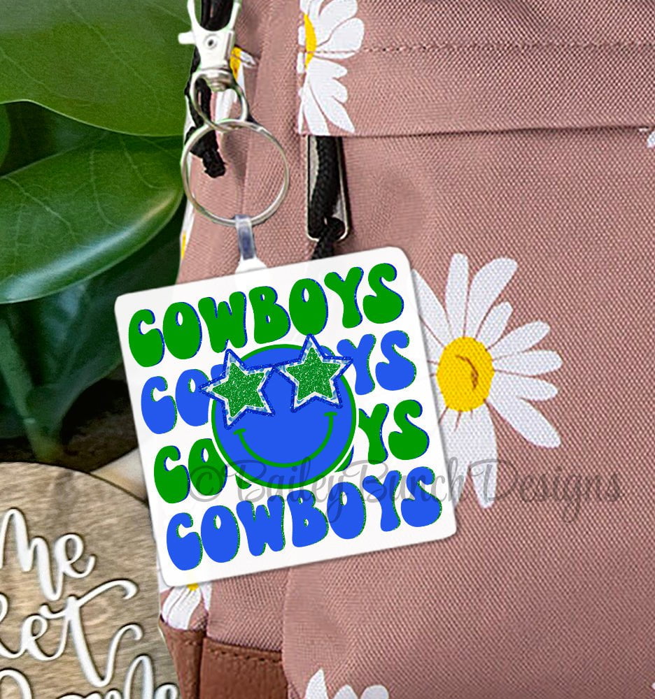 Cowboys Bag Tag Charm CHARMCOWBOYS0520