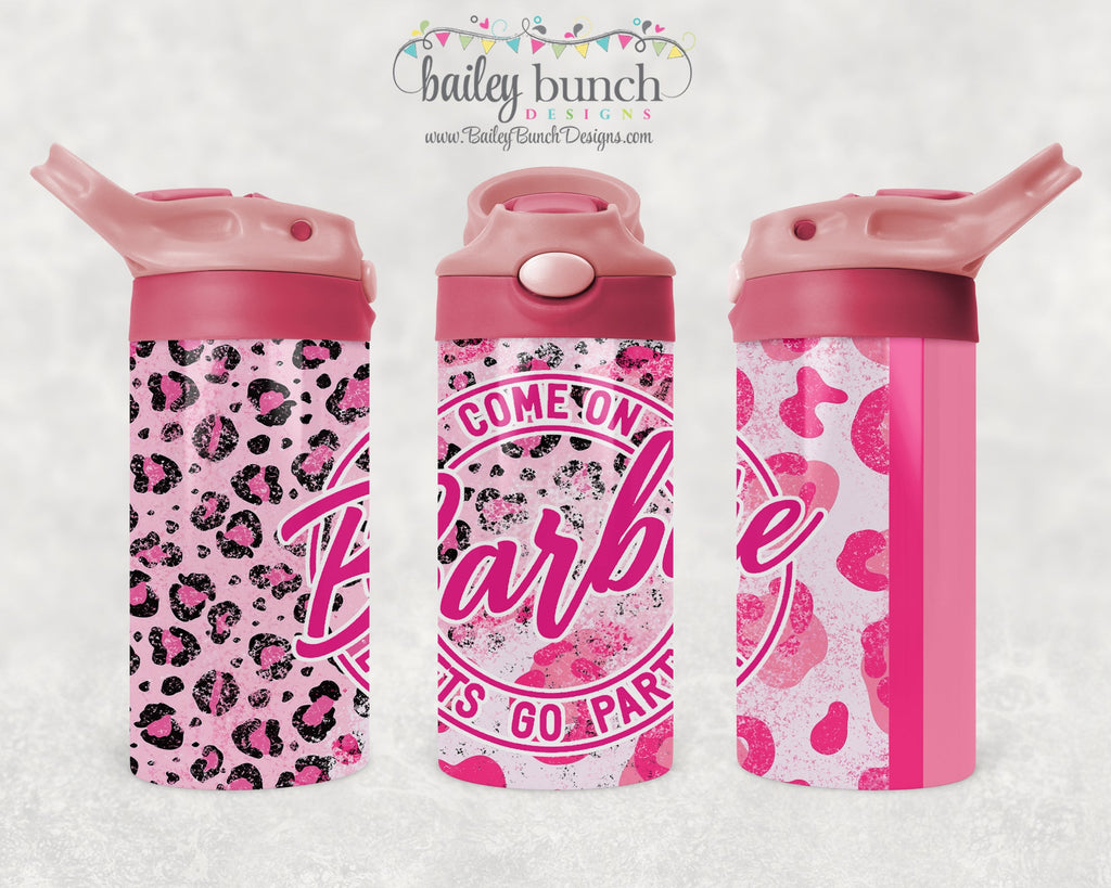 Kids Barbie Party Water Bottle Tumbler TUMB30520