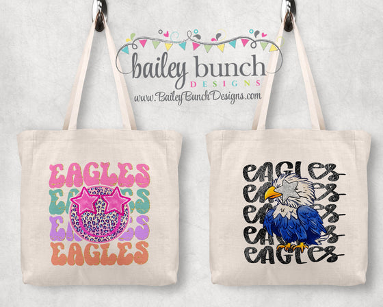 Eagles School Spirit Tote Bag TOTEAGLES0520