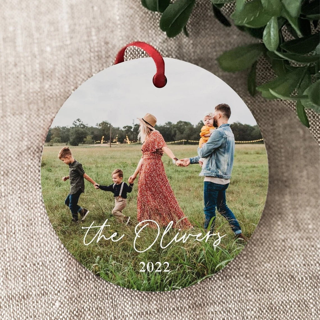 Family Photo Christmas Ornament ORNFAM0520