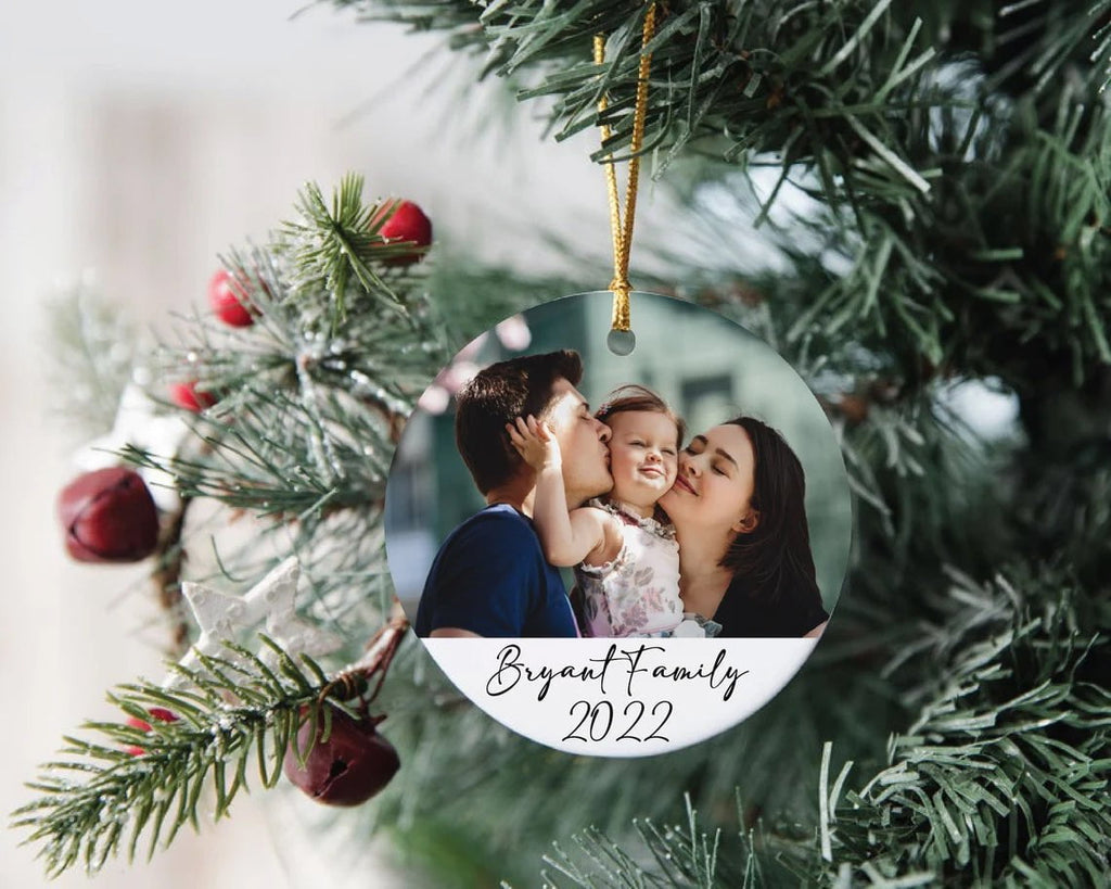 Family Photo Christmas Ornament ORNFAM0520