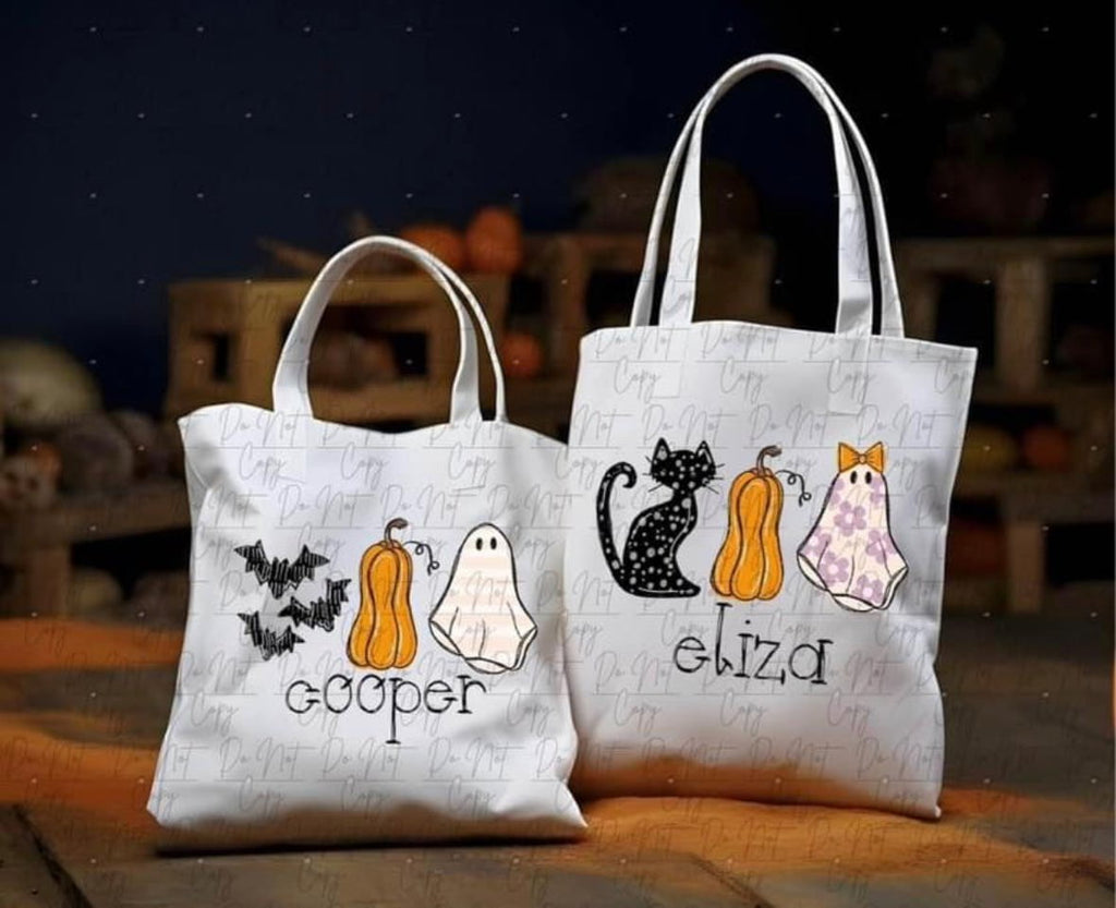 Halloween Trick Or Treat Bag TOTEGHOST0520