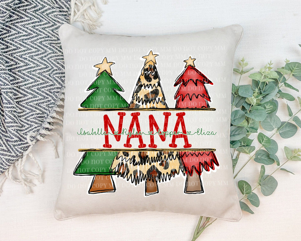 CHRISTMAS TREE THROW PILLOW PILLOWTREE0520