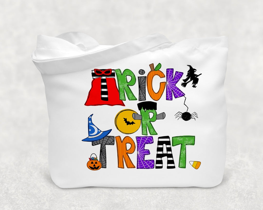 Trick Or Treat Halloween Candy Bag Tote TOTETORT0520