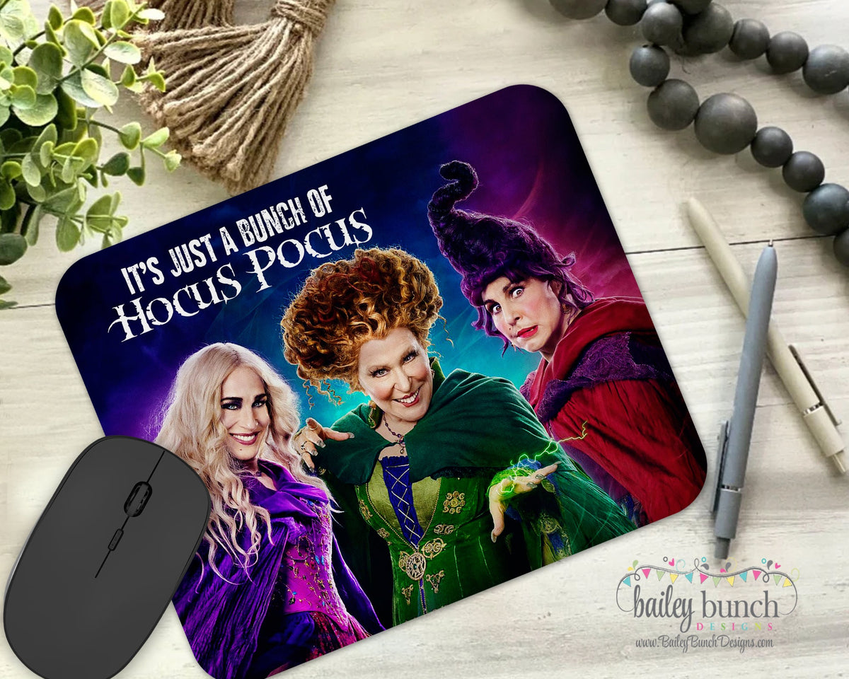 Hocus Pocus Halloween Mouse Pad MOUSEPOCUS0520 – Bailey Bunch Designs