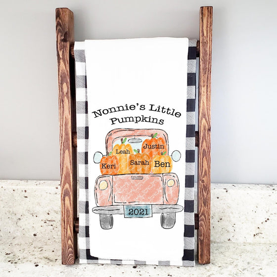 PUMPKINS TEA TOWL TOWELPUMPKINSTEA0520