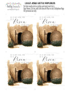 Sunday School Activity Easter Printable Religious Design Bible Verse Card Digital Download Format Faith Centered Resource Resurrection Message Teaching Material Christian Education Tool Church Gathering Printable Children Ministry Content