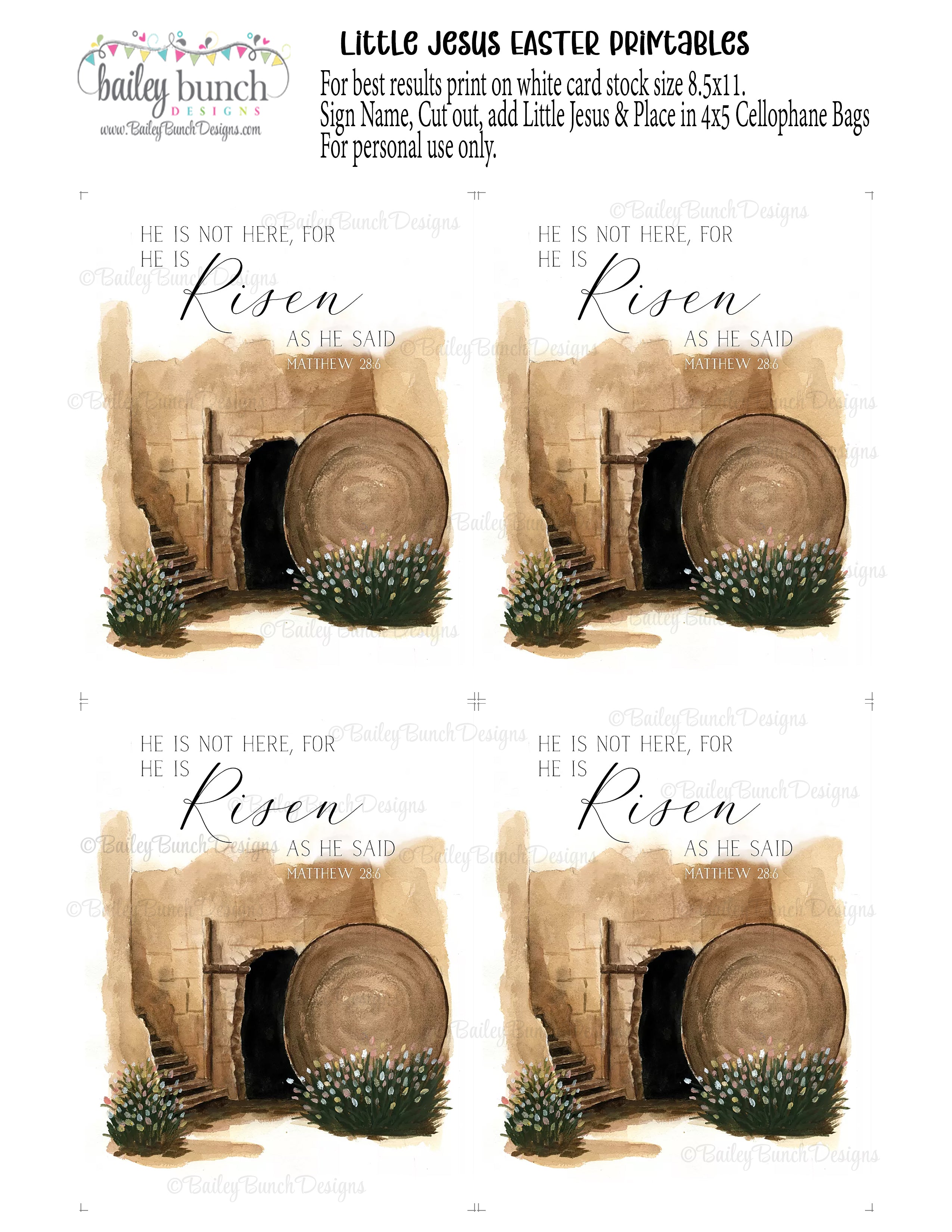 Sunday School Activity Easter Printable Religious Design Bible Verse Card Digital Download Format Faith Centered Resource Resurrection Message Teaching Material Christian Education Tool Church Gathering Printable Children Ministry Content