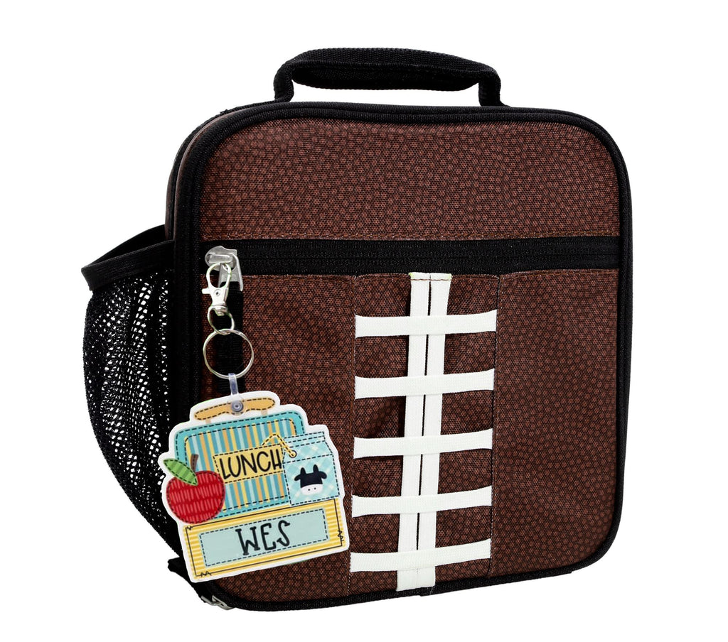 School Lunchbox Name Tags TAGBLUE0520