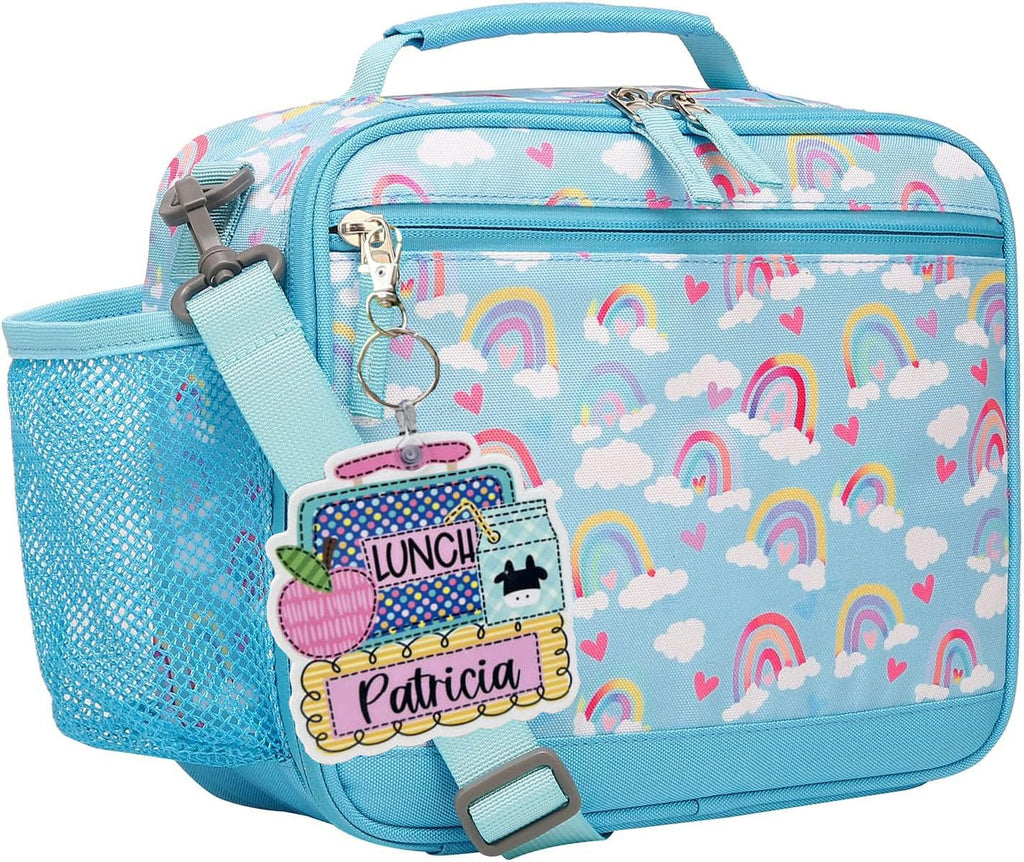 School Lunchbox Name Tags TAGPINK0520