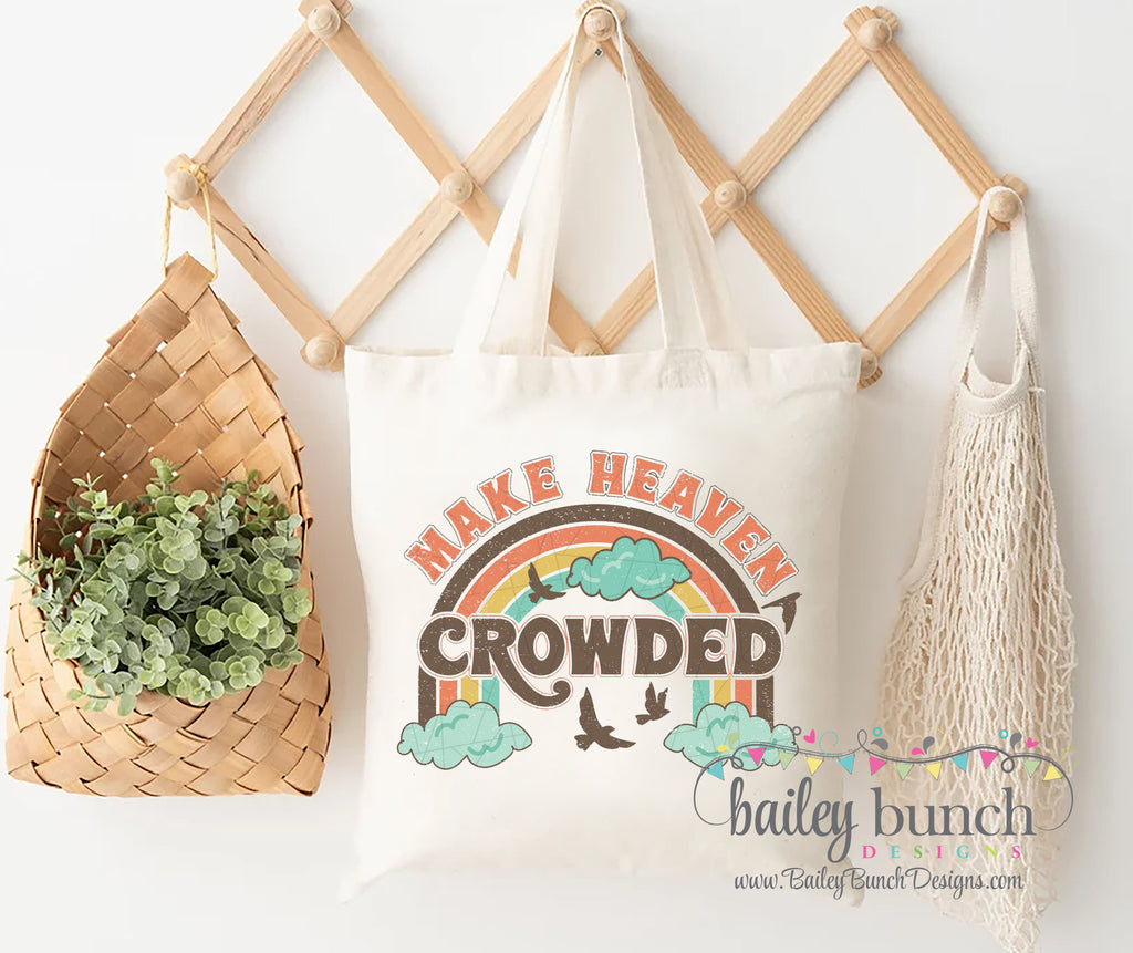 Make Heaven Crowded Tote Bag TOTEHEAVEN0520