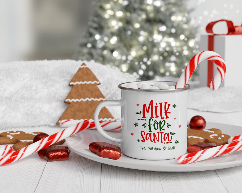 Milk for Santa ENAMEL MUG - 12OZ MUGMS0520