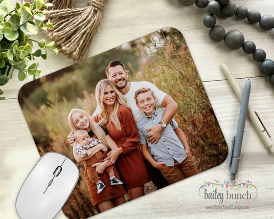 Mother's Day Photo Personalized Mouse Pad MOM5MOUSE0520