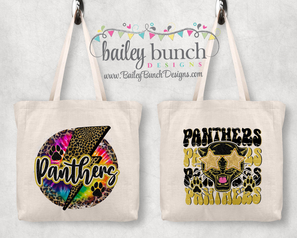 Panthers School Spirit Tote Bag TOTEPANTHERSS0520
