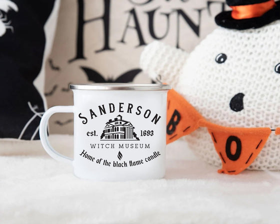 Sanderson Witch Museum ENAMEL MUG - 12OZ MUGWITCH0520