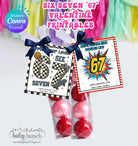 Trendy Sixty Seven Valentine Cards Gaming Reference Digital Template Boy Themed Design Camo Pattern School Classroom Exchange Printable Format Editable Template Customizable Options Multiple Design Choices February Celebration Kids