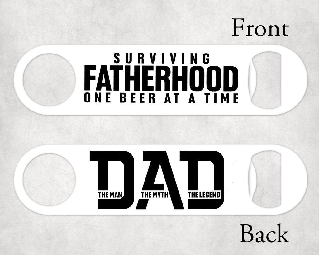 Father's Day Bottle Opener Fatherhood FDAYHOOD0520
