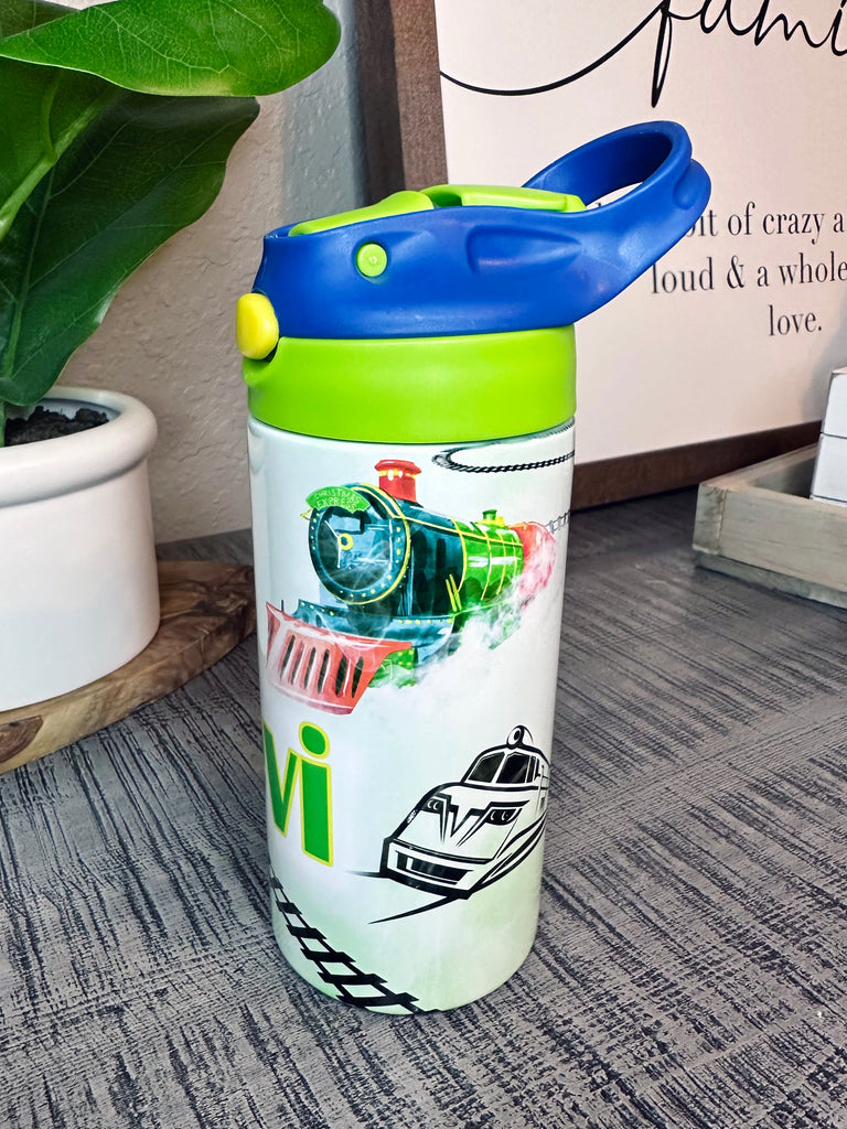Kids Trains Water Bottle Tumbler TUMBTRAINS0520