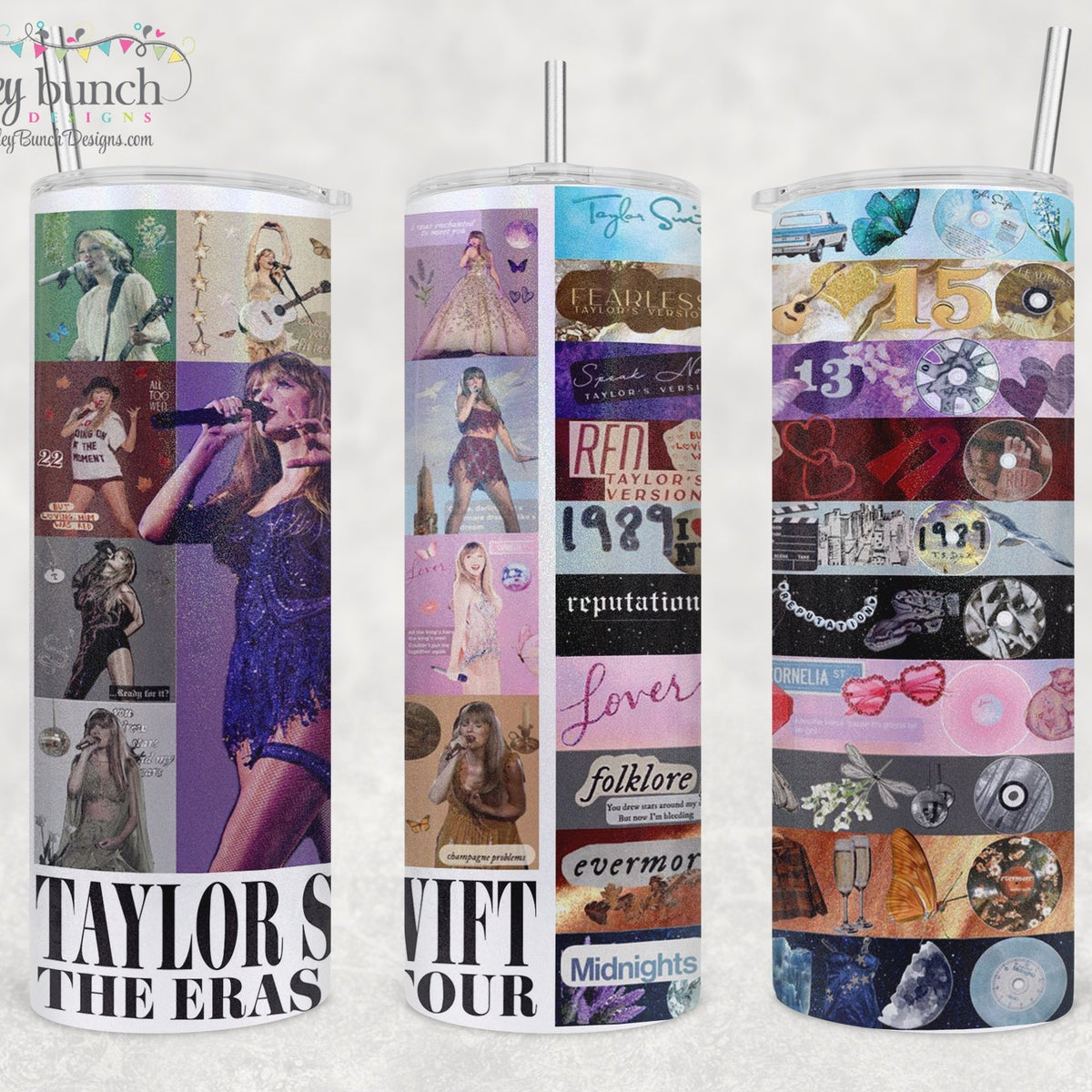 Taylor Swift Eras Tour Shimmer Glitter Tumbler TUMBERAS50520 Bailey