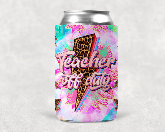 Teacher Off Duty Koozie KOOZIETEACH0520