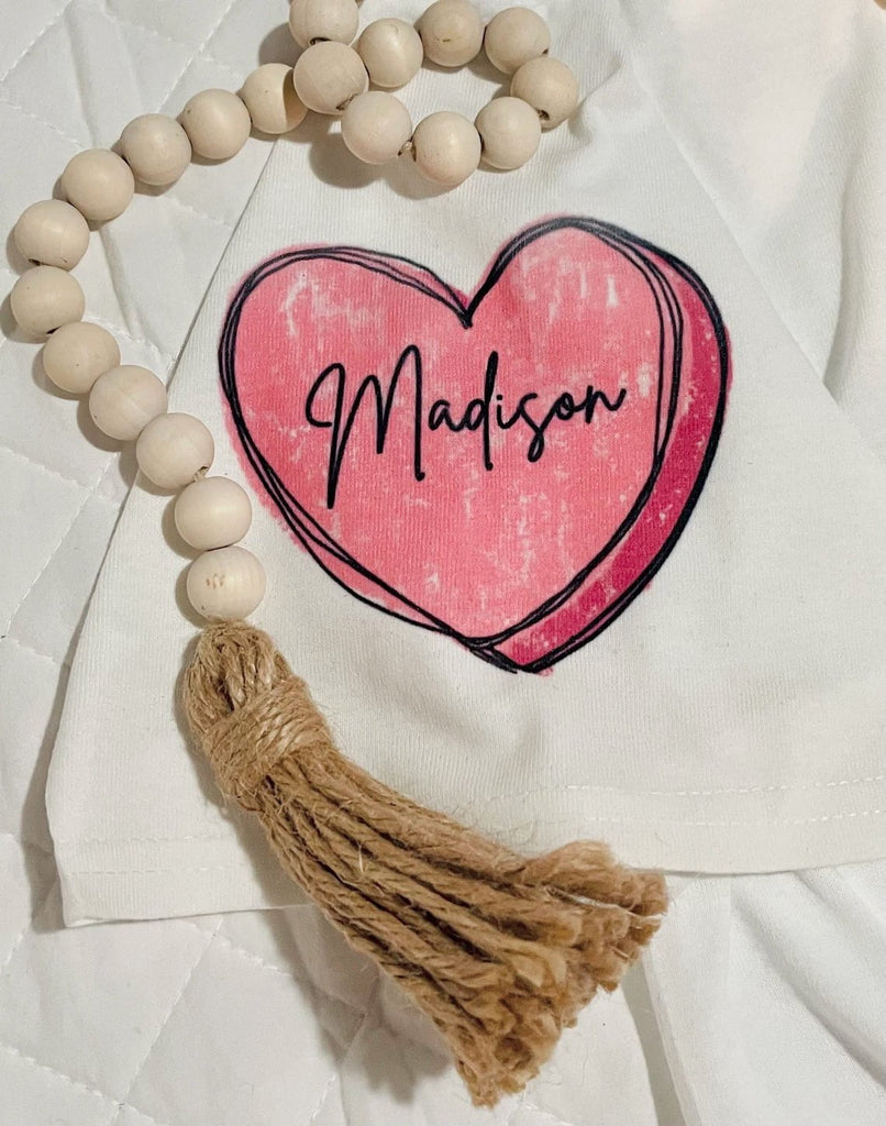 Valentines Heart on Your Sleeve Sweatshirt