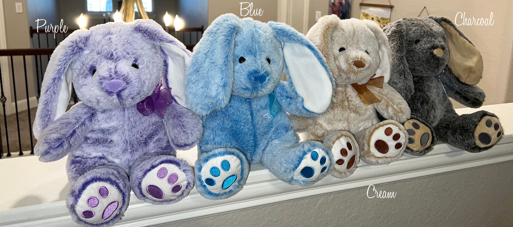 Easter Bunny Stuffed Plush Personalized Bunnies & Puzzles 10inch BUNNY100520