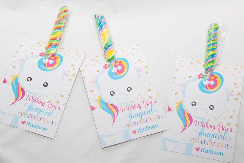 Magical Unicorn Valentines, IDVDAYUNICORN0520