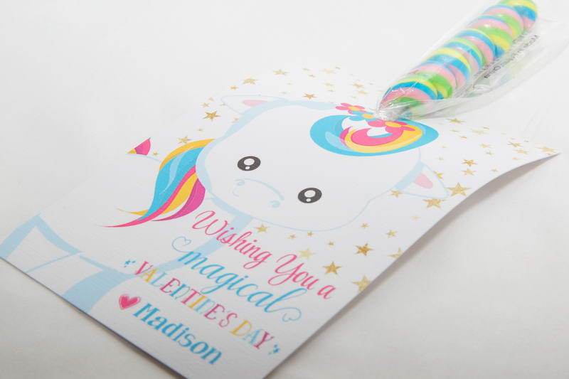 Magical Unicorn Valentines, IDVDAYUNICORN0520
