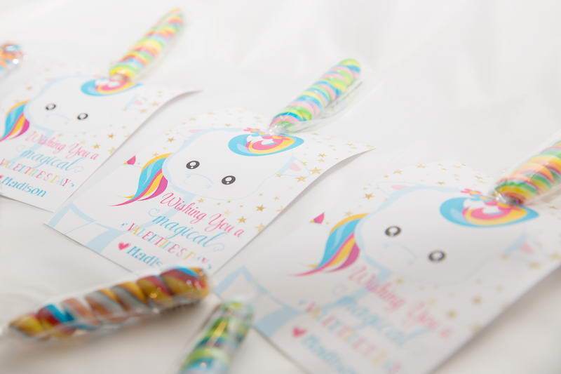 God made you unique Magical Unicorn Easter Favors, IDEASTERUNICORN0520