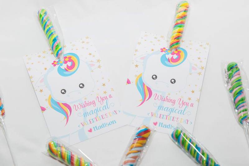 Magical Unicorn Valentines, IDVDAYUNICORN0520