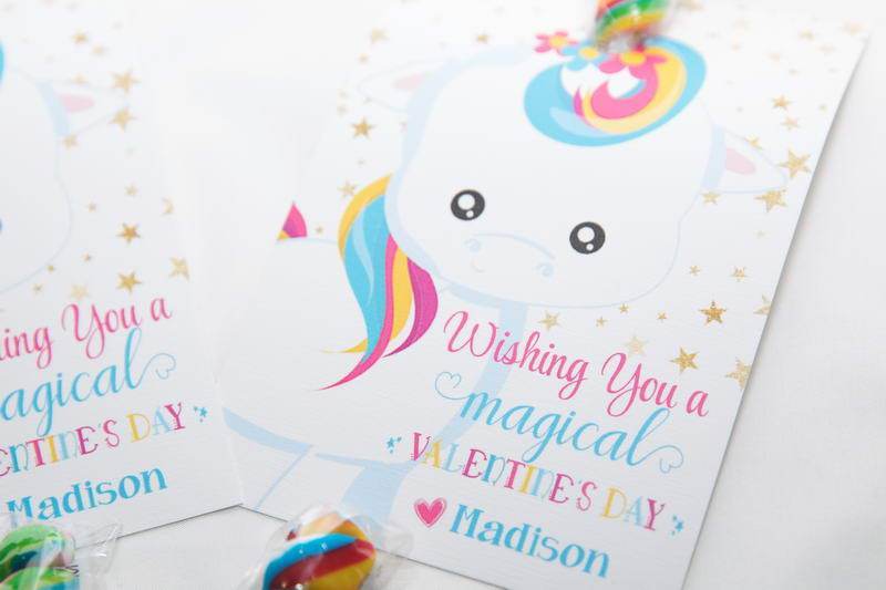 God made you unique Magical Unicorn Easter Favors, IDEASTERUNICORN0520