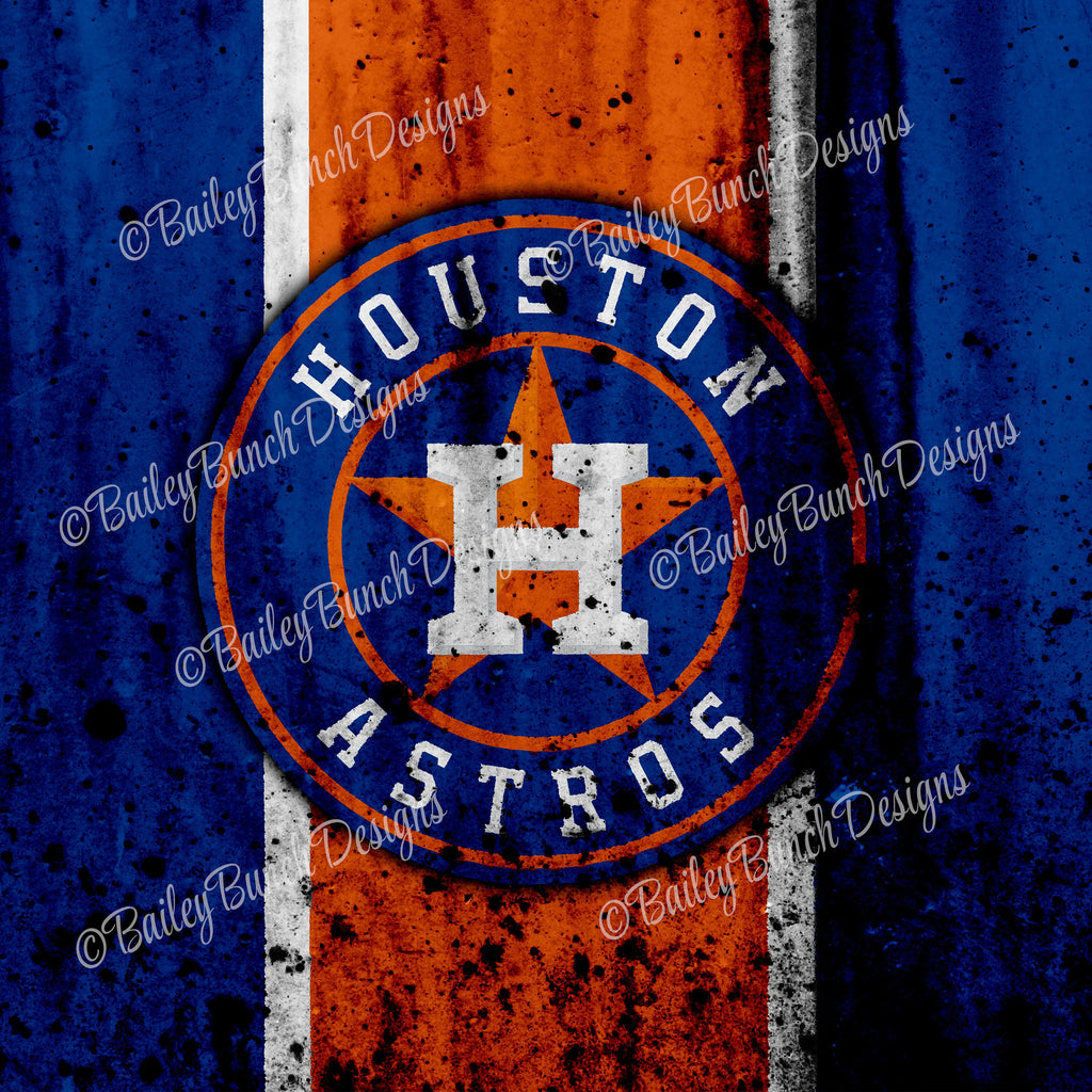 Baseball Astros Shimmer Glitter Tumbler TUMBA0520