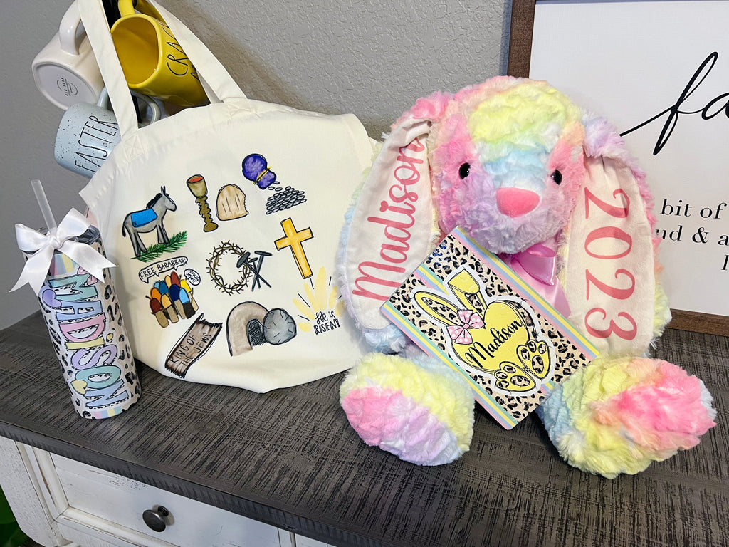 Easter Let me tell you a story, He is Risen Tote Bag RISENTOTE0520
