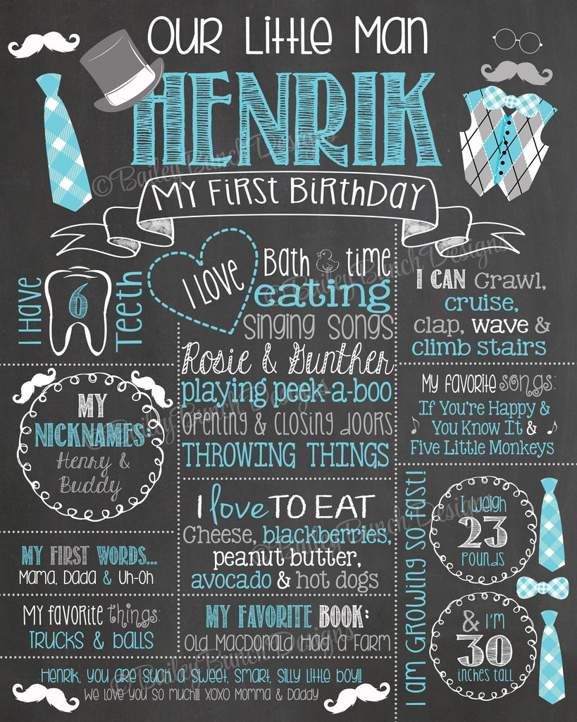 Birthday Sign, Mr. ONEderful Birthday Chalkboard, Bow Ties, Bowtie, Little Man, LITTLEMANCHALK0520
