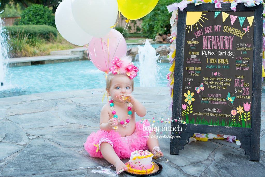 You are my Sunshine Birthday Chalkboard, SUNCHALK0520