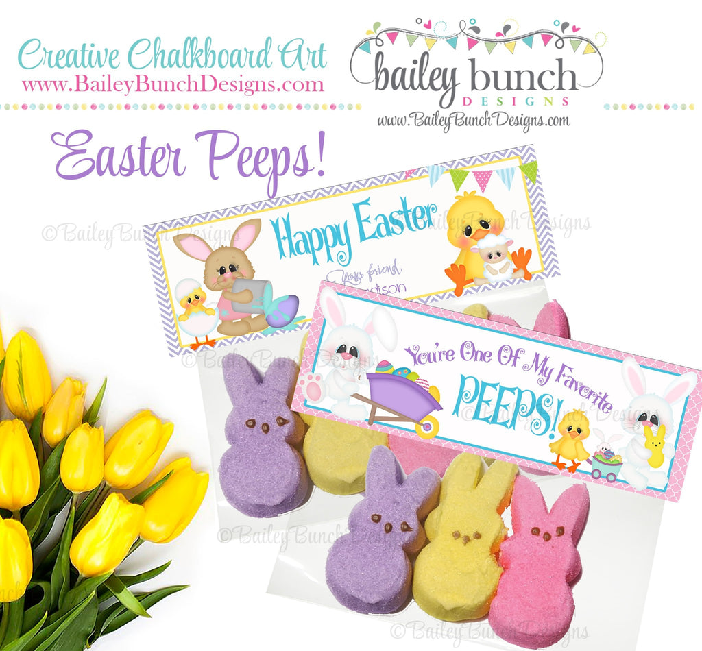 Easter Treat Toppers, Favorite Peeps, PEEPS0520