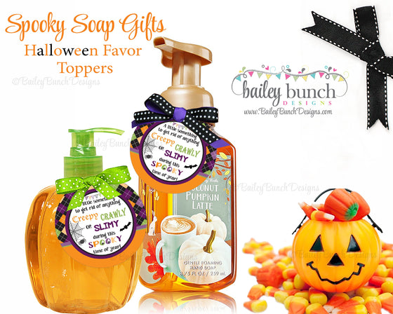 Halloween Spooky Soap Labels, Soap Labels, Halloween IDBOOOAP0520