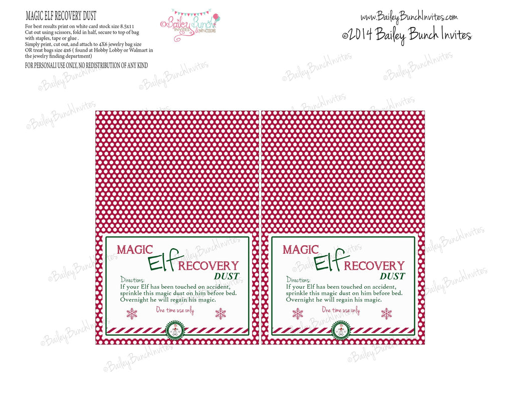 Elf Printables, Christmas Elf, nice list, naughty list, behavior report, Santa IDELF0520